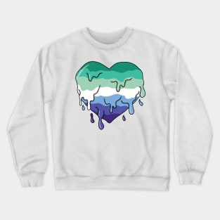 Melting gay heart Crewneck Sweatshirt